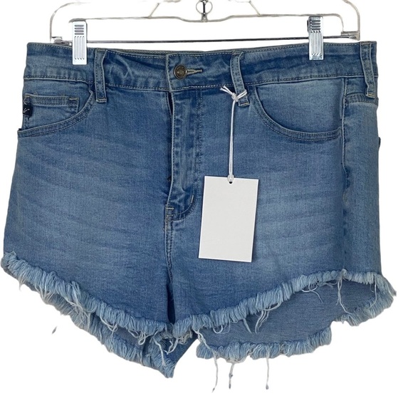 NWT KanCan raw hem high rise shorts size 11/29 - Picture 1 of 4